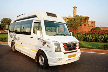 9 Seater Tempo Traveller Rental